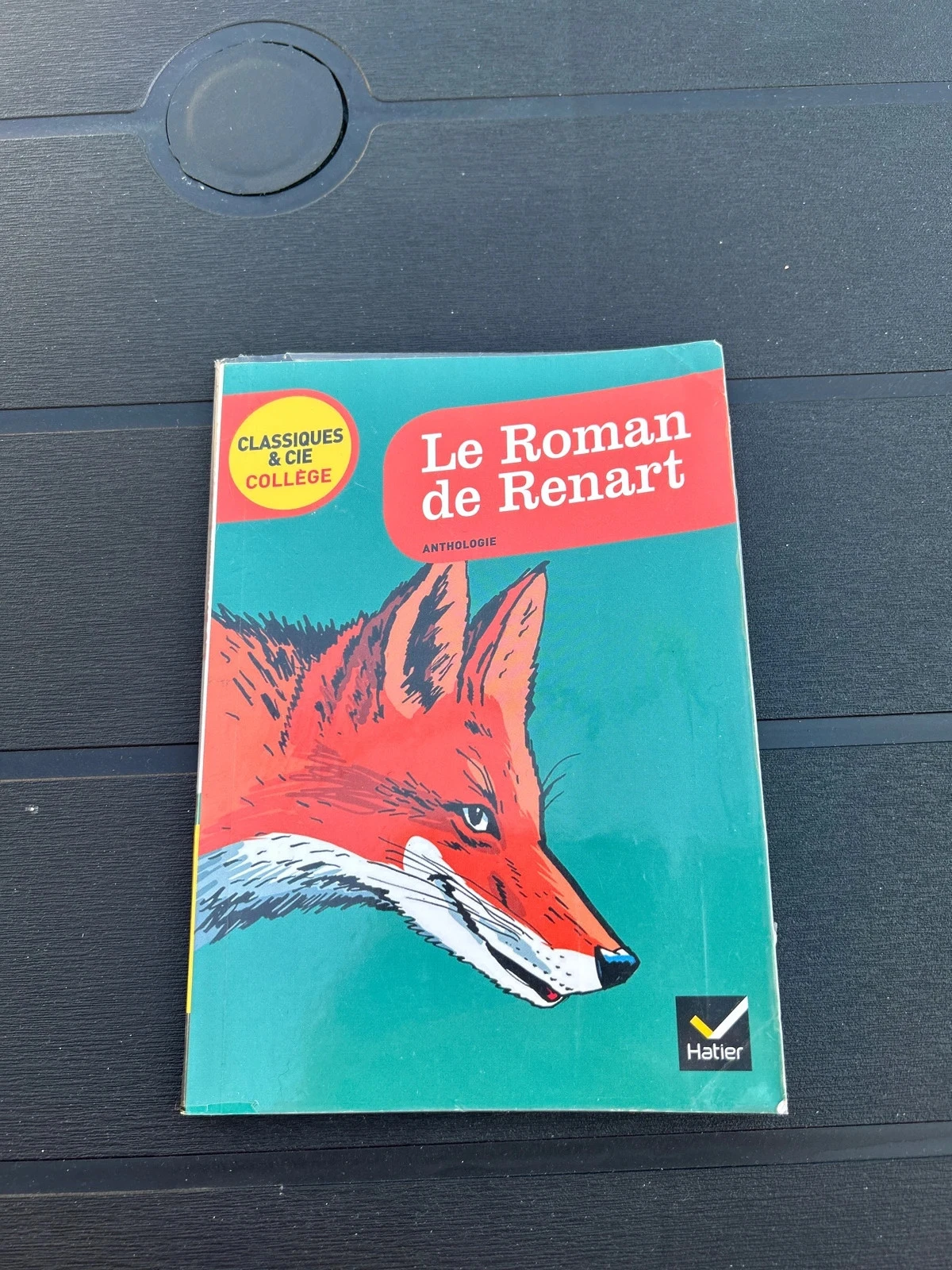 Livre le roman de renart anthologie classiques et vie collège hauteur